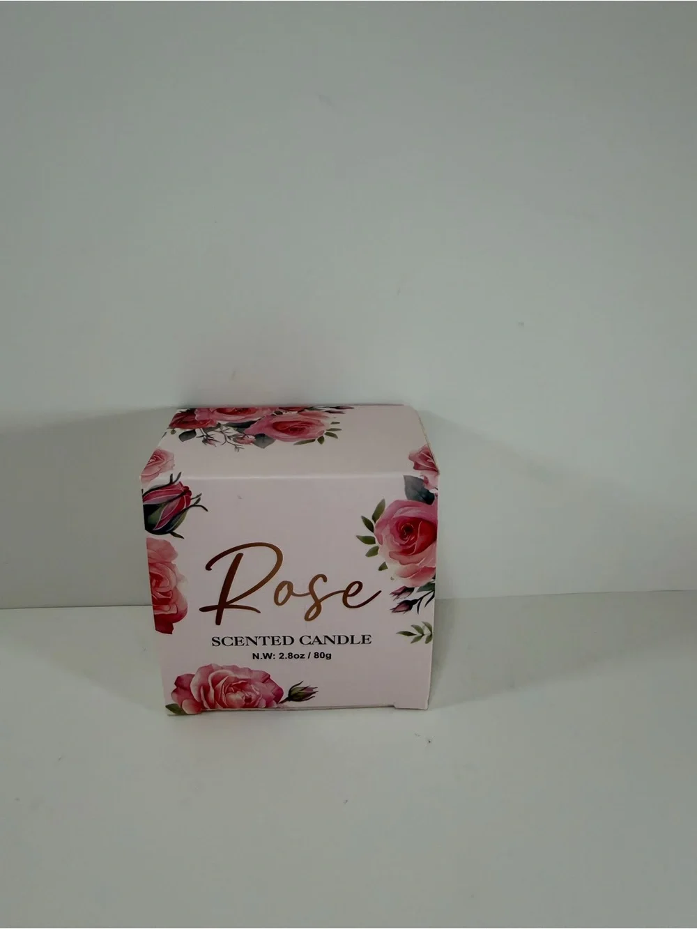 Rose Bath Bomb, Candle & Himalayan Bath Salts Gift Set - Red